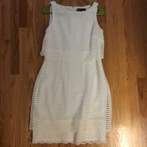 White lace dress from American living